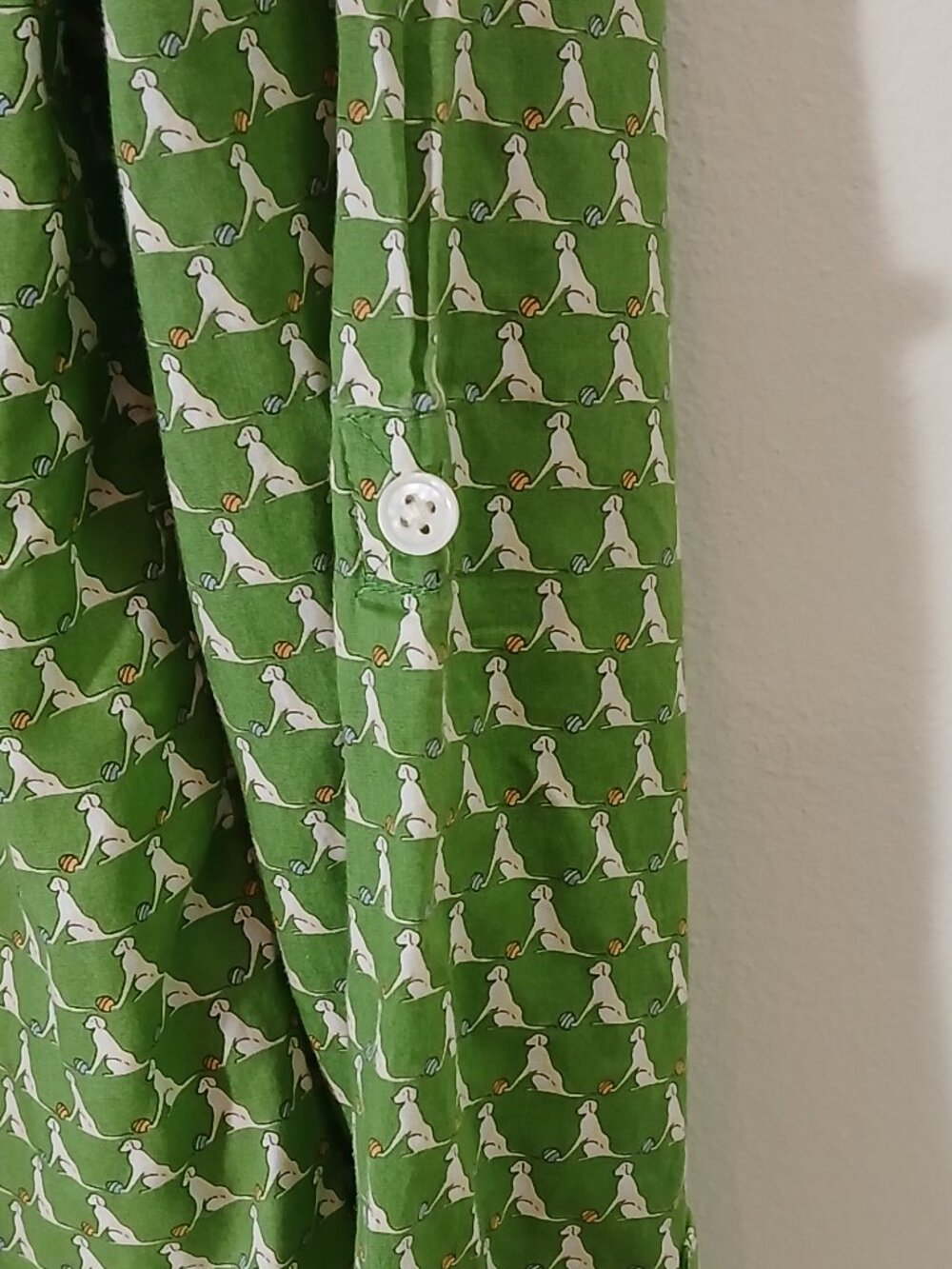 Talbot's blouse with dog print - size 14 - Picture 2 of 6